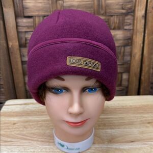 Vintage Louis Garneau Purple Beanie